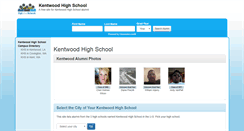 Desktop Screenshot of kentwoodhighschool.org